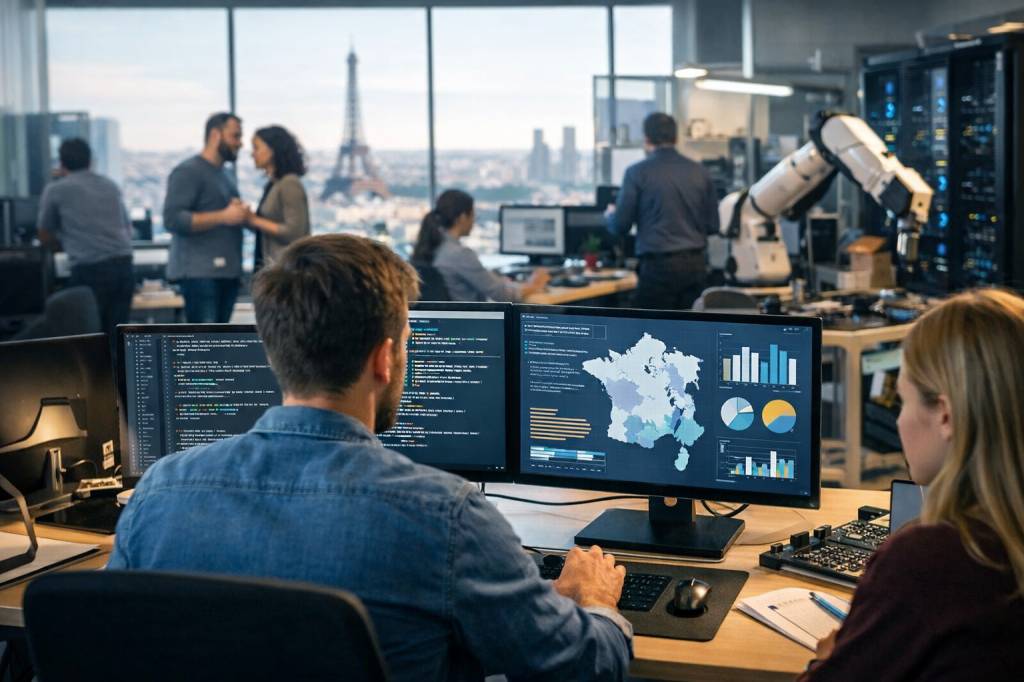 Les nouveaux géants du numérique français et leur impact sur le tissu économique local pour les territoires et les emplois